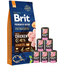 BRIT Premium By Nature Senior Small Medium S+M 15 kg + curcan 6x400 g hrana caini