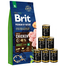 BRIT Premium By Nature Adult Extra Large XL 15 kg + hrana in sos 6x1240 g