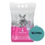 ARISTOCAT Nisip din silicon pentru litiera pisicilor, silica fara miros 3.8 L + FERA capac pentru conserve gratis