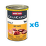 ANIMONDA GranCarno Adult pachet conserve 6x400g curcan, pentru caini