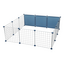 ZOLUX NEOLIFE Cusca pentru porcusori de Guinea Neopark 105x105x35 albastru