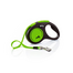 FLEXI New Neon lesa automata pentru caini, verde, marimea S, 5 m