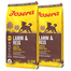 JOSERA Lamm&Reis 2 x 12,5kg hrana cu miel, pentru caini adulti