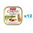 ANIMONDA Carny Country Adult Chicken, Veal, Vension 12x100 g set conserve pui, vitel, vanat pentru pisici
