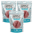 SIMPLY FROM NATURE Meat Strips Recompense caini, din carne de oaie si orez 3x80 g
