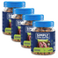 SIMPLY FROM NATURE Smart Bites pachet snack caini 4x130 g cu gasca