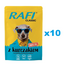 RAFI Classic plicuri cu pui hrana pentru caini 10x400g