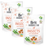 BRIT Care Dog Functional Snack Insect 3x200 g set recompense cu insecte si somon
