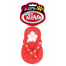 PET NOVA DOG LIFE STYLE Jucarie pentru caini "Flip flop", 15cm, rosu