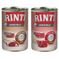 RINTI Sensible vita si orez 6x400 g + miel si orez 6x400 g mix hrana caine