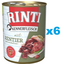 RINTI Kennerfleisch Reindeer renifer 6x800 g hrana cu ren, caine