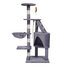 KATIDO Ansamblu inalt pentru pisici 118 cm gri-albastru