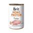 BRIT Mono Protein Turkey 400 g Hrana umeda pentru caine, cu curcan