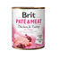 BRIT Pate&Meat puppy 800 g Hrana umeda pentru catei, pateu cu pasare