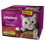 WHISKAS Adult Pure Delight 24x85 g Juicy Jellied Bites cu carne de vita, pui, miel, pasare pentru pisici adulte