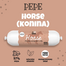 PAKA ZWIERZAKA PEPE Meat Snack carnati pentru caini din carne de cal 200g
