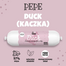 PAKA ZWIERZAKA PEPE Meat Snack carnat pentru caini cu rata 200g