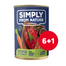 SIMPLY FROM NATURE conserve pentru caini 6 x 400 g + 1 GRATIS cal, seminte de in si morcov