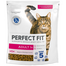 PERFECT FIT Adult 1+ Hrana uscata pentru pisici bogata in somon 750g