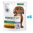 PERFECT FIT Senior 10+ hrana cu pui 6x825 g pentru caine senior rasa mica
