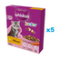 WHISKAS Junior 5x800 g hrana pentru pui de pisica, cu pui
