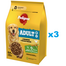 PEDIGREE Adult 3x2,6 kg pui si legume, hrana caini talie medie si mare