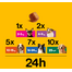 PEDIGREE Tasty Bites Chewy Cubes Recompense cu pui, pentru caini 130 g