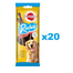 PEDIGREE Rodeo 20x70g Batoane pentru caini, cu vita