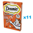 DREAMIES Creamy recompensa cremoasa pentru pisici 44x10 g cu pui