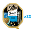 SHEBA Sauce Collection ton in sos 22x85 g hrana umeda completa pentru pisici adulte