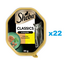 SHEBA Classics 22x85 g tava hrana umeda pisici, rata si pui in terina