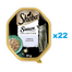 SHEBA Sauce Collection 22x85 g hrana cu vitel in sos pentru pisici adulte