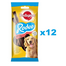 PEDIGREE Rodeo 12x122 g Set batoane pentru caine, cu vita