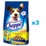 CHAPPI 3x2,7 kg - hrana pentru caini cu pasare si legume