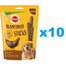 PEDIGREE Ranchos Sticks 10x60 g Set batoane pentru caine, cu pui