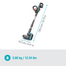GARDENA Perie de curatare fara fir AquaBrush Universal 04/18V P4A cu baterie