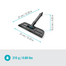 GARDENA Cleansystem stergator geam cu fleece din microfibra si racleta