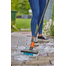 GARDENA Cleansystem Set de spalare perie si maner, pentru suprafete mai mari, nedelicate