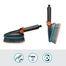GARDENA Cleansystem Perie manuala de curatare, moale M, conectare la apa, pentru suprafete mici
