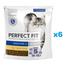 PERFECT FIT Indoor 1+ 6x750 g Pachet hrana uscata pisici interior, cu pui