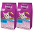 WHISKAS Adult 2x14kg hrana uscata pentru pisici cu ton si legume