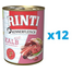 RINTI Kennerfleisch Veal Hrana umeda caini, cu vitel 12 x 800 g