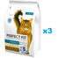 PERFECT FIT Sterile 1+ 3x2,8 kg hrana pisici sterilizate, cu pui