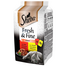 SHEBA Fresh&Fine pentru pisici 6x50g vita si pui in sos