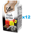 SHEBA Fresh & Fine vita si pui in sos 72x50g hrana pisici adulte