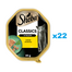 SHEBA Classics 22x85g pate pentru pisici adulte, cu pasari de curte