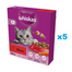 WHISKAS Adult 5x800 g hrana uscata pentru pisici adulte cu carne de vita