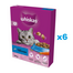 WHISKAS Adult 6x300g hrana uscata pentru pisici, cu ton delicios