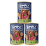 SIMPLY FROM NATURE Hrana umeda pentru caini, carne de vanat si hrisca 3 x 400 g