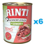 RINTI Kennerfleish Senior Beef 6x400 g cu vita pentru caini mai batrani